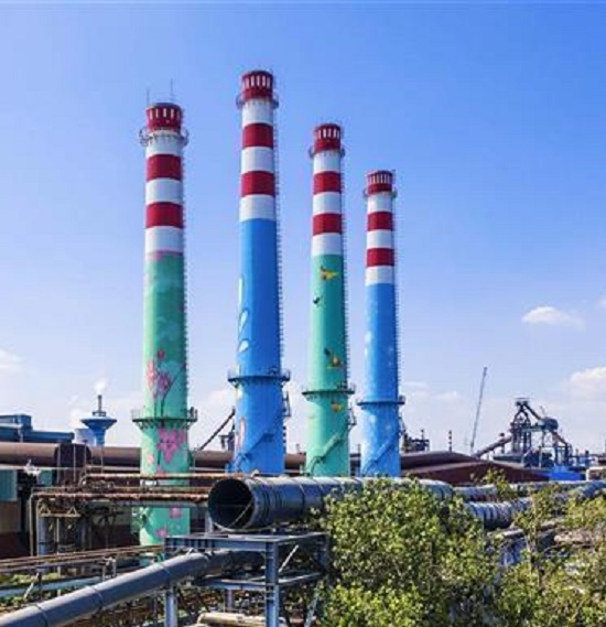 烟囱美化:图案与造型的艺术再创造